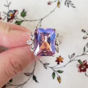 Purple Amethyst Ring